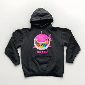 Tekashi 6ix9ine Gooba Hoodie Mens L Black Rainbow Graphic Streetwear Fan Merch